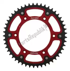 SUPERSPROX SU6800049R ktw rear stealth 49t, red, 520 - Upper side