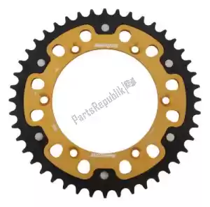 SUPERSPROX SU680844G ktw rear stealth 44t, gold, 520 - Upper side