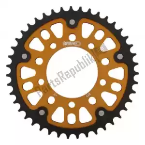 SUPERSPROX SU682943G ktw sigilo trasero 43t, oro, 530 - Lado superior
