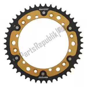 SUPERSPROX SU685346G ktw rear stealth 46t, gold, 520 - Bovenkant