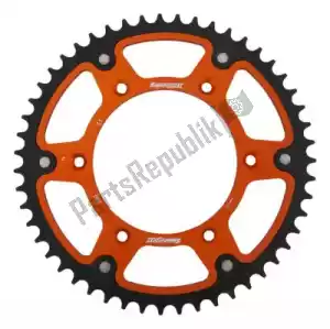 SUPERSPROX SU699051O ktw sigilo trasero 51t, naranja, 520 - Lado superior