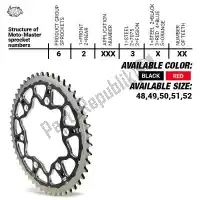 37620023251, Moto Master, Ktw ty? fusion 51t, czarny, 520    , Nowy
