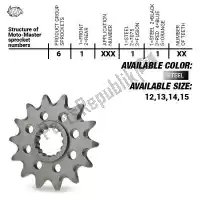 37610141115, Moto Master, Ktw frontale in acciaio 15t, 428    , Nuovo