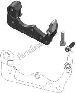 MOTO MASTER 6288211063 spare part 211063, factory adapters front black - Upper side