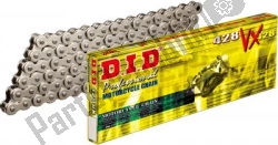 Here you can order the chain kit 428vx, 124 fj clip & sprockets from DID, with part number 39111372:
