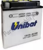 1080192, Unibat, Bateria cb10l-b (yb10l-b)    , Nowy