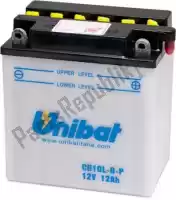 1080200, Unibat, Batterie cb10l-bp (yb10l-bp)    , Nouveau