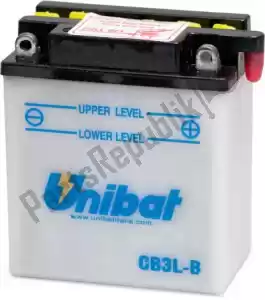 UNIBAT 1080164 accu cb3l-b (yb3l-b) - Onderkant