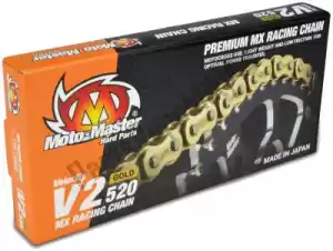 MOTO MASTER 2704120 ketting, race 520 v2 gold 120 - Onderkant