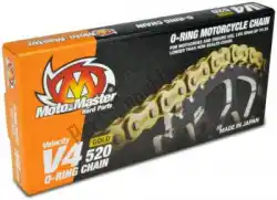 Qui puoi ordinare catena, o-ring 520 v4 oro 120 da Moto Master , con numero parte 2705120: