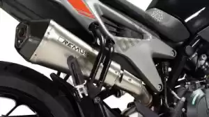 REMUS 096583655218 exh set hypercone stainless steel matt race - Upper side