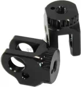 GILLES 31213161 conjunto de juntas giratórias para apoio de pés rgk2, preto - Lado inferior