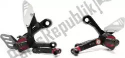 Here you can order the footrest rearset rct10gt, black from Gilles, with part number 31230802: