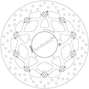 BREMBO 09178B408B7 disk 78b408b7 - Bottom side