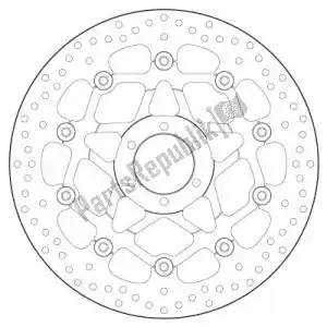 BREMBO 09178B408B8 disk 78b408b8 - Bottom side