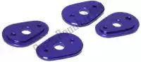 D4559952, DRC, Acc cnc flasher holder plates for y/k blue 2s    , New
