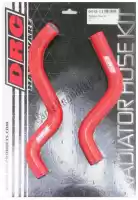 D4705113, DRC, Radiator hose, red    , New