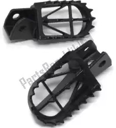 Here you can order the wide foot pegs, mid (stock) from DRC, with part number D4802537: