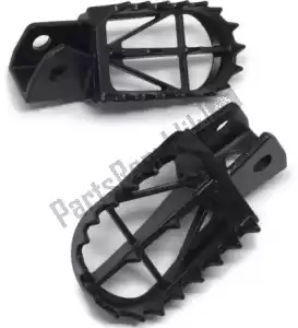 DRC D4802537 wide foot pegs, mid (stock) - Bottom side