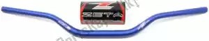 ZETA ZE061232 manillar curvado sx-3 mx-123, 1-1 / 8 pulg. | rojo - Lado inferior