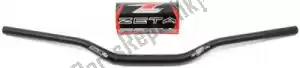 ZETA ZE065421 sx-3 mx-542 bend handlebar, 1-1/8in.|black - Bottom side