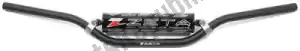 ZETA ZE091231 cx mx-123 bend handlebar, 7/8in.|black - Bottom side