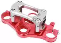 ZE111102, Zeta, Handlebar sx clamp kit    , New