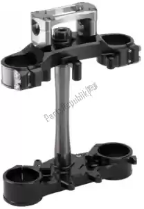 ZETA ZE144253 triple clamp kits, black - Bottom side