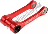 ZE5601032, Zeta, Suspension lowering adjustable links, red    , New