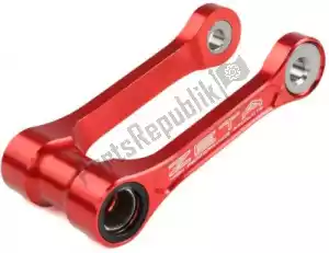 ZETA ZE5601062 suspension lowering adjustable links, red - Bottom side