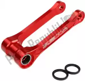 ZETA ZE5605032 suspension lowering lowdown links, red - Bottom side
