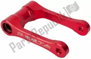 ZETA ZE5605132 sospensioni abbassamento link lowdown, rosso - Il fondo