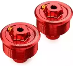 Here you can order the acc front fork cap cr85/rm85/crf150r red from Zeta, with part number ZE5610042:
