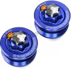 acc front fork cap yz80/8593-blue van Zeta, met onderdeel nummer ZE5610056, bestel je hier online: