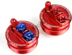 Here you can order the acc front fork cap crf450r15-16 red from Zeta, with part number ZE5610152: