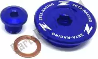 ZE891352, Zeta, Tapones del motor, azul    , Nuevo