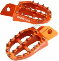 ZE931817, Zeta, Footpegs, orange    , New