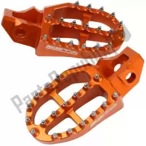 ZETA ZE931827 footpegs, laranja - Lado inferior