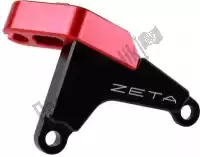 ZE940181, Zeta, Guías de cable de embrague, rojo    , Nuevo