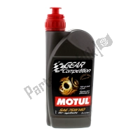 110059, Motul, Motul 75w140 gear competition 1l  100% synthetic, 1 liter, Nieuw