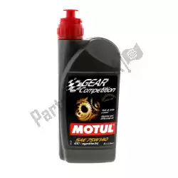 motul 75w140 gear competition 1l  100% synthetic, 1 liter van Motul, met onderdeel nummer 110059, bestel je hier online: