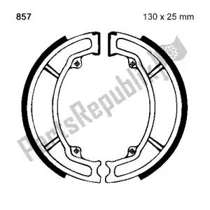 Unknown MCS857 brake shoes - Upper side