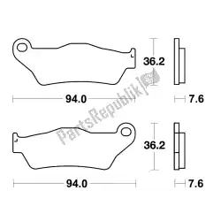 Qui puoi ordinare lucas remvoering set, metallo sinterizzato, con abe, mcb648sv da Unknown , con numero parte MCB648SV: