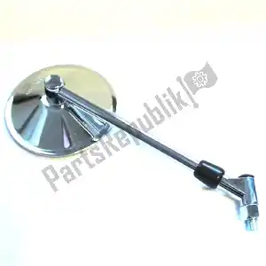 ML Motorcycle Parts 7130248 mirror left / right m10 chrome long version - Bottom side