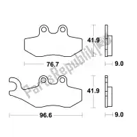 MCB744SRM, TRW, Pastiglie dei freni    , Nuovo