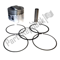 S4C06300003A, Athena, Piston kit (152cc big bore) (a), 5.00mm oversize to 63.00mm, 10.0:1 compression    , New