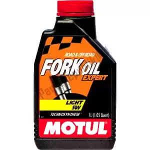 MOTUL 111501 motul 5w fork oil expert 1l  technosynthese, 1 liter - Onderkant