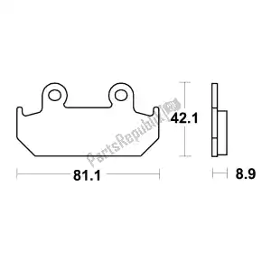 Unknown MCB562SV pedal de freio - Lado inferior