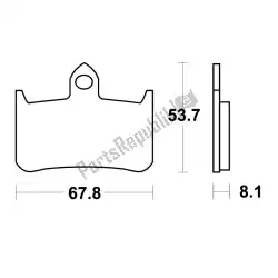 Qui puoi ordinare pastiglie freno da Unknown , con numero parte MCB593SV: