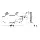 Brake pads Unknown MCB685